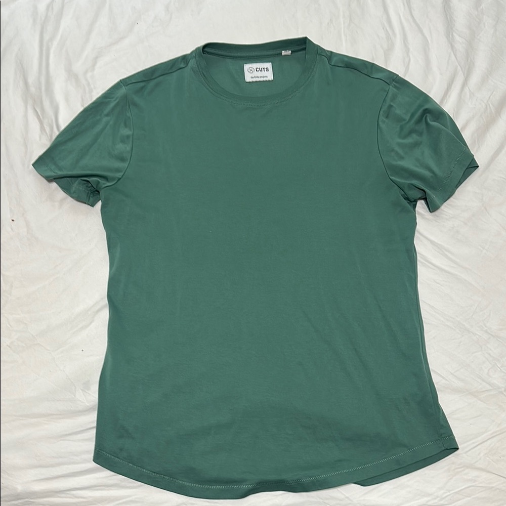 Cuts Clothing Green Short Sleeve Tee